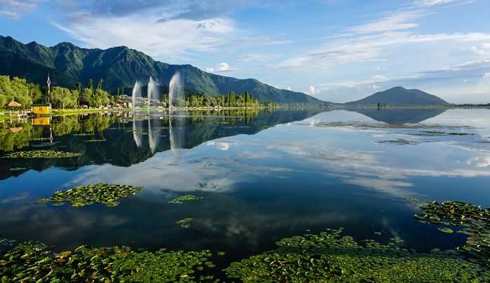 A view of Srinagar