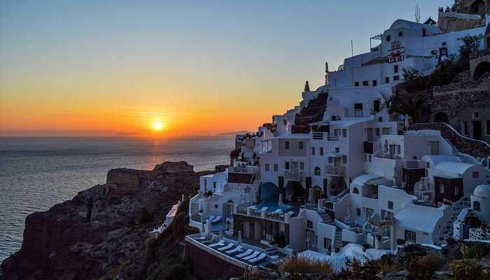 Sunset in Greece