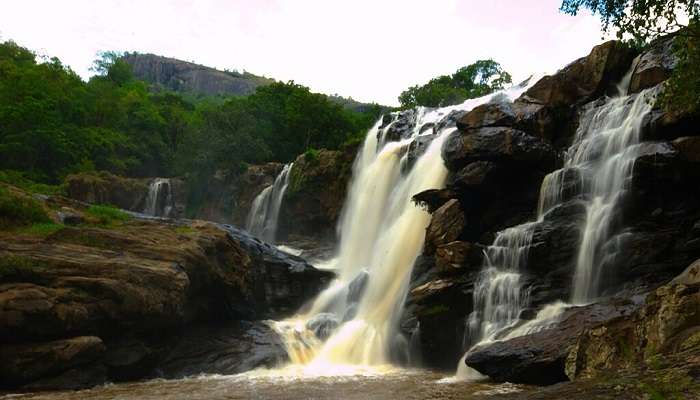 Thoovanam waterfalls in Munnar