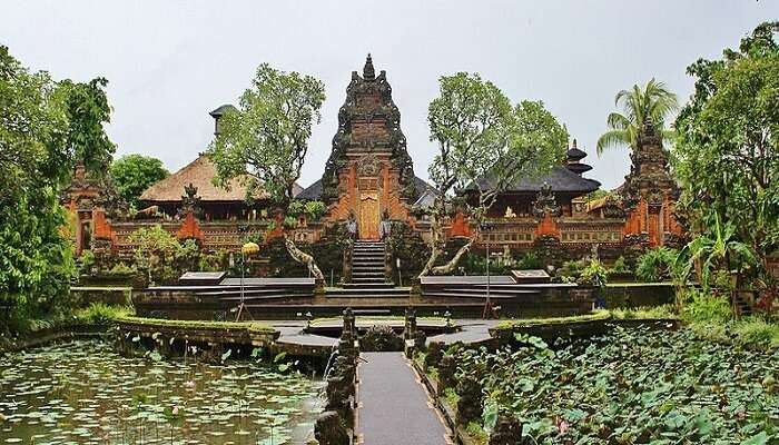 Ubud is the best place for the new year in Bali. 