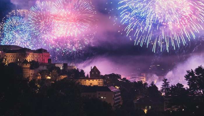 New Year’s Eve Fireworks, new year in prague