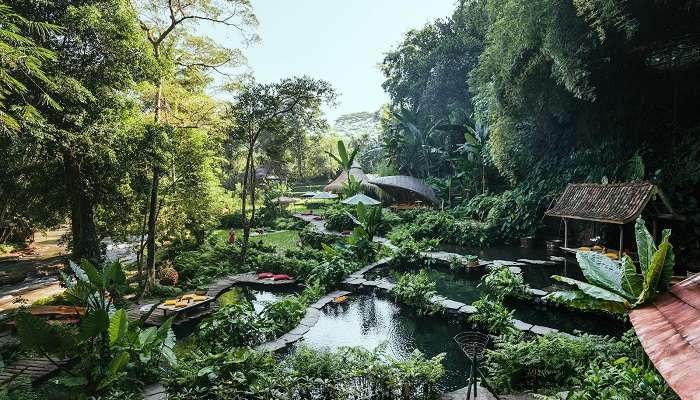 Eco Paradise Bambu Indah, Places To Visit Near Ayung Rafting Bali In January