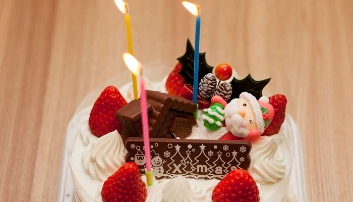 Japanese Christmas Cake