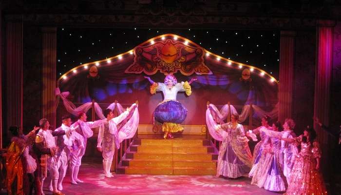 Pantomime at a theatre