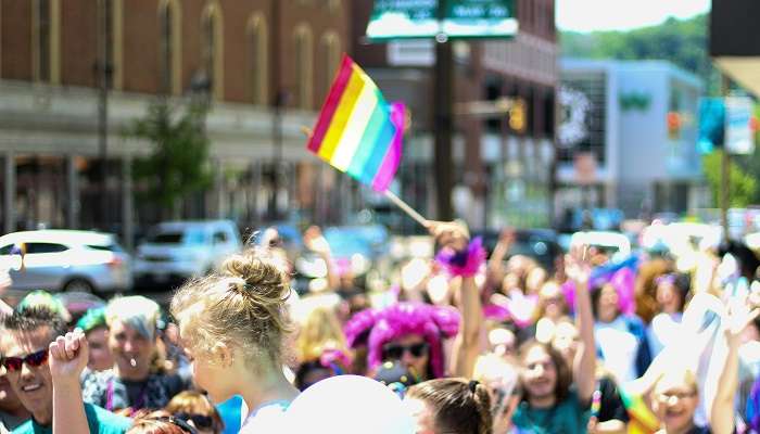 People in Canada for Pride Day