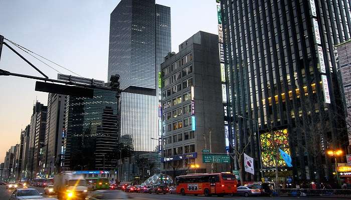 A stuning view of Seoul