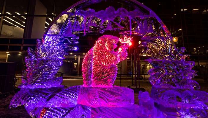 Winterlude is one of the best festivals in Canada in winter 