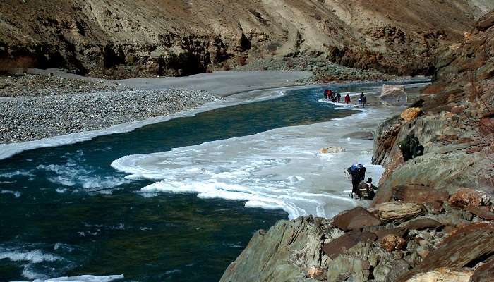 Frozen Zanskar River