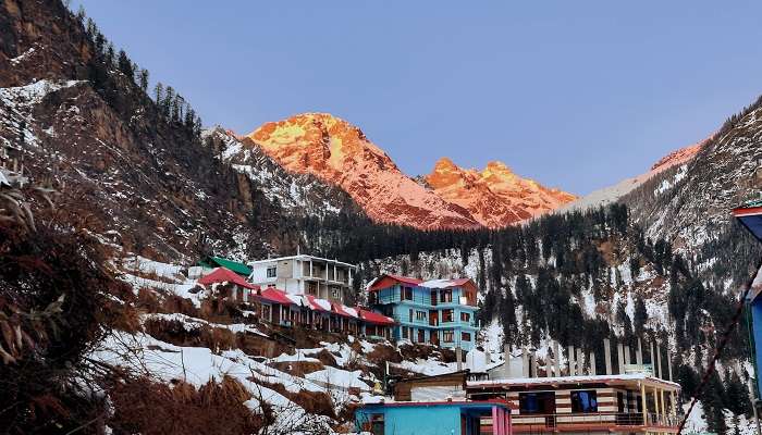 Off season in Kasol in winter