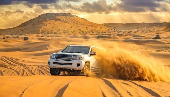 desert safari in Dubai