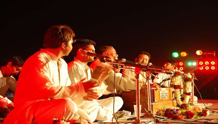 Performance at Qutub Festival