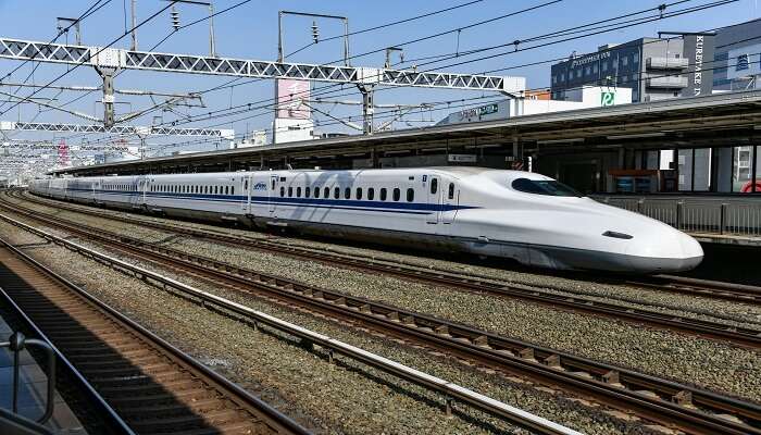 A Japanese bullet train for ease of travel