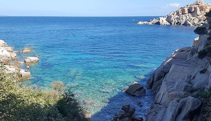 This is amazing view of Capo Testa