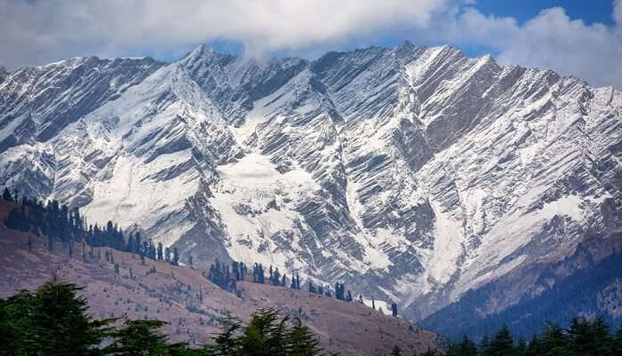 Backdrop Manali Landscape Himalayas Quiet