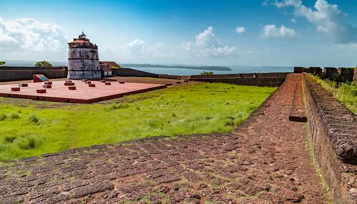 Aguada Fort, one of the places to visit in Goa