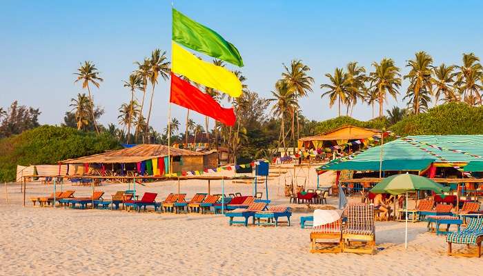 Arambol Beach, one of the places to visit in Goa