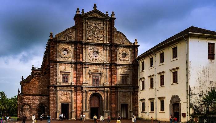 Bom Jesus Basilica, one of the places to visit in Goa