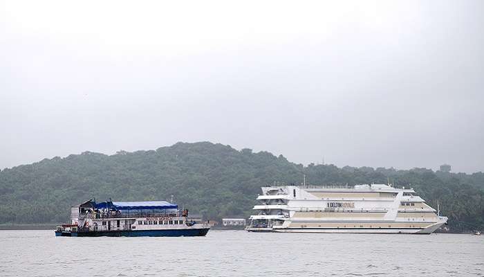 Casino cruise on the Mandovi River