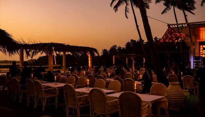 Thalassa Restaurant, one of the places to visit in Goa