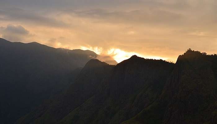 scenic view at the top station