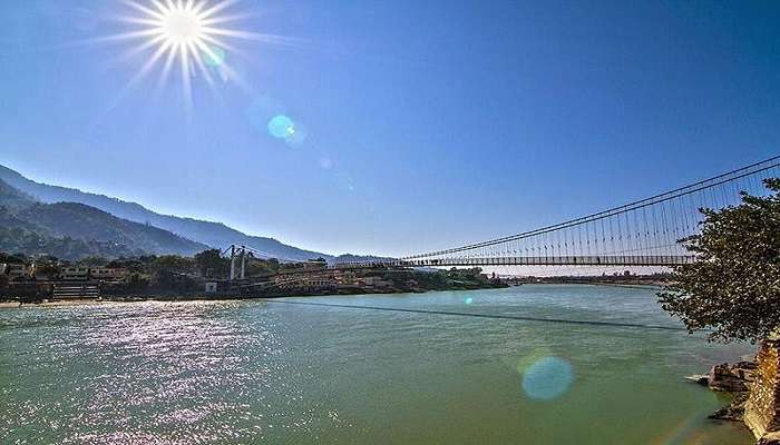  During March in India, tourists from all around the world visit Rishikesh