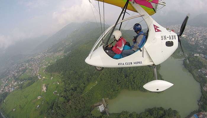 things to do in Nepal - Ultralight flight 