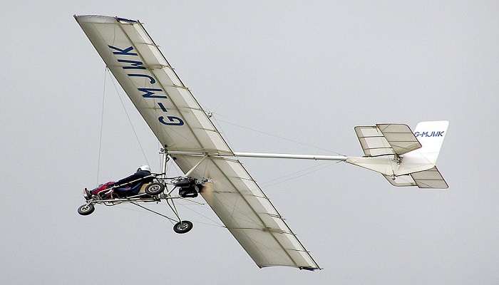 Microlight flight one thing will take your breath away and give you the shrieks of your life