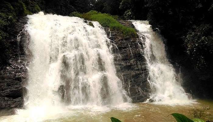 Visiting Abbey Falls.