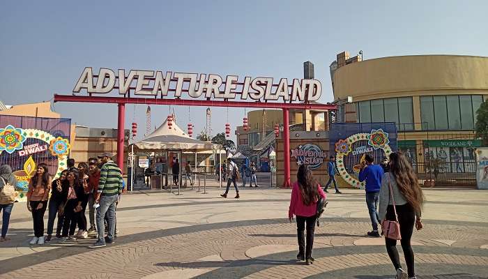 Adventure Island- romantic places in Delhi