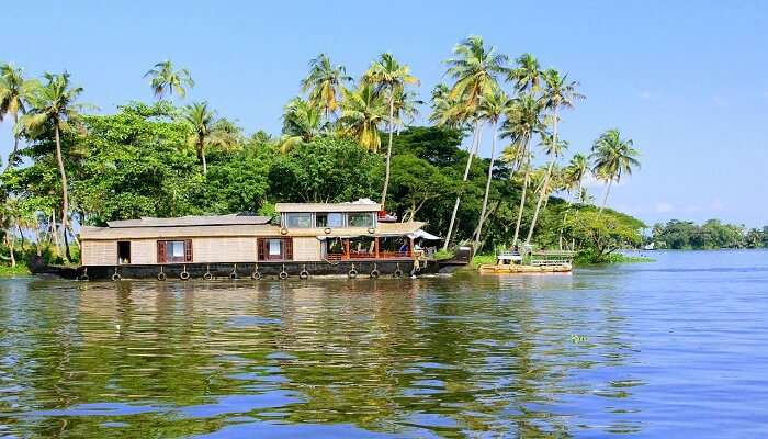 Kerala in November—houseboats glide across tranquil Alleppey water.