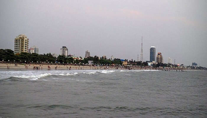 Kozhikode Beach Coastline