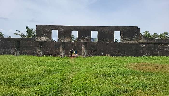 Anchuthengu fort near Trivandrum