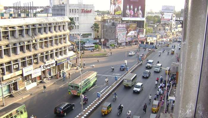 Prakasam Salai, one of the places to visit in Chennai