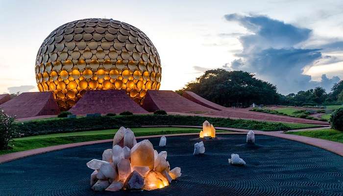 Auroville, best tourist places in Tamil Nadu