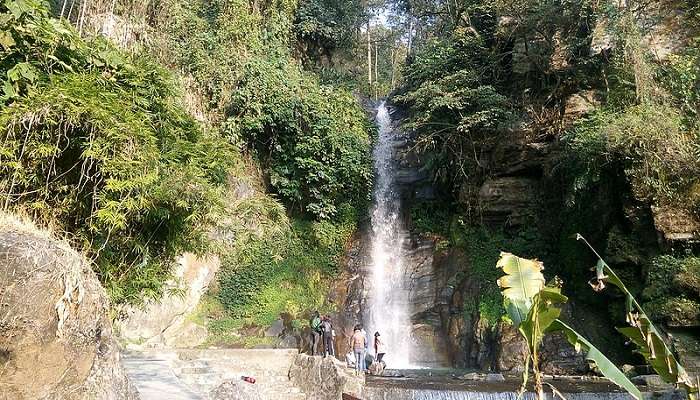 A stunning view of Bakthang Waterfall, one of the best places to visit in Sikkim