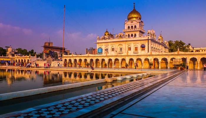 Bangla Sahib Gurudwara is one of the most religious places in Delhi