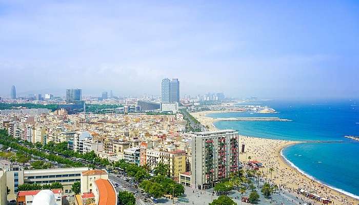 Barcelona is one of the exotic honeymoon destinations in the world