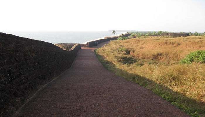 Bekal Fort is one of the top places to visit in Kerala in August