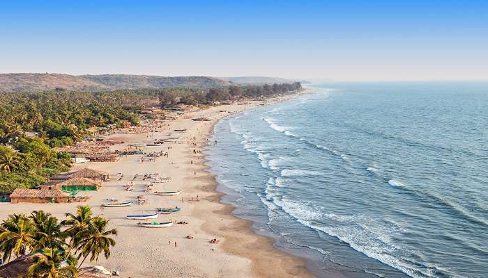 A spectacular view of beach