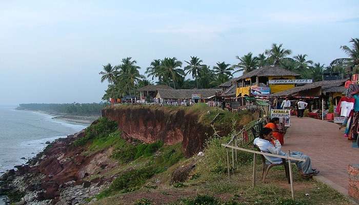 Shops near the beach