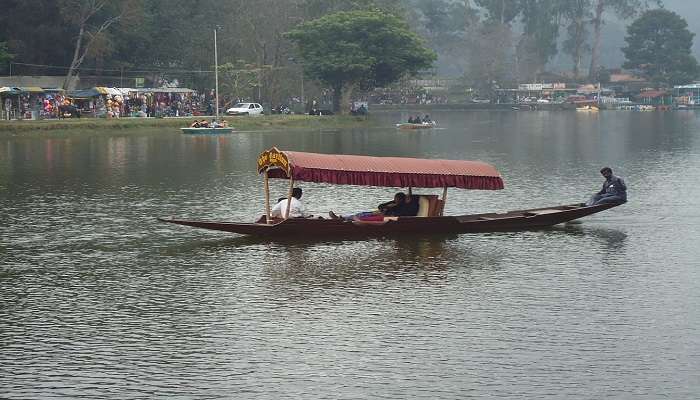 Boating in Gavi Lake