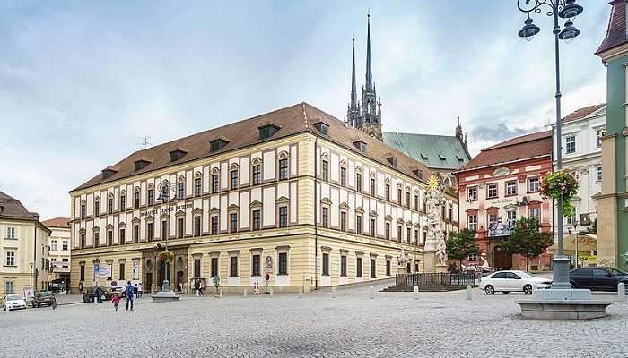 Beautiful city in Czech Republic 