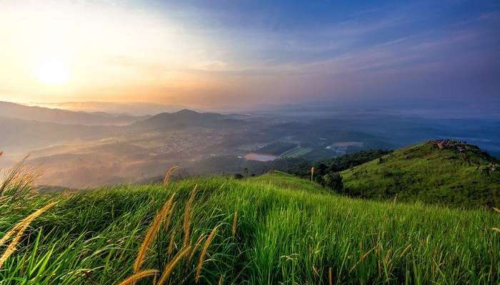 The scenic vista of one of the best places to visit in Seremban Malaysia- Broga Hill 
