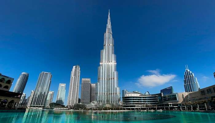 View of Burj Khalifa 
