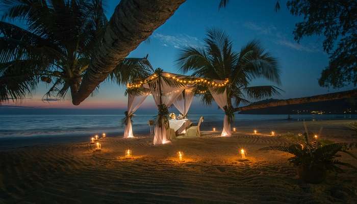 Candlelight Beach Dinner