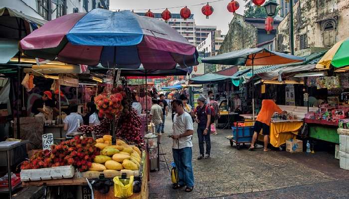 A great view of Chinatown