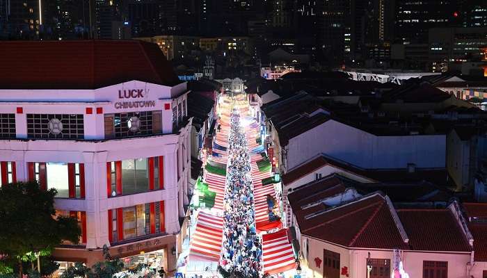 Visit the old china town for ultimate new year celebration in Singapore