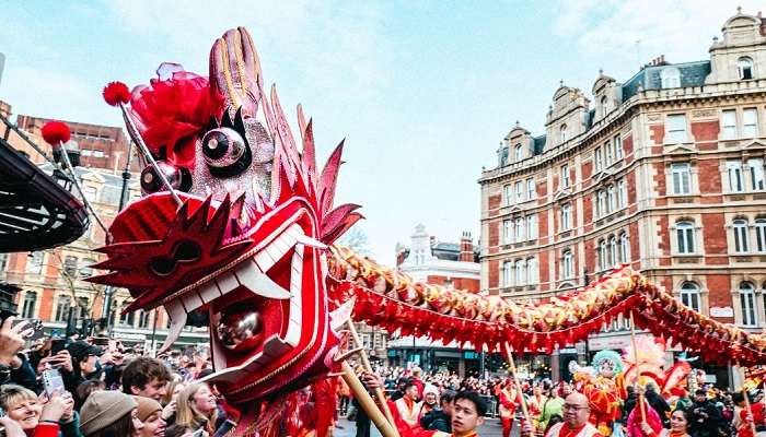 Chinese New Year parade in london