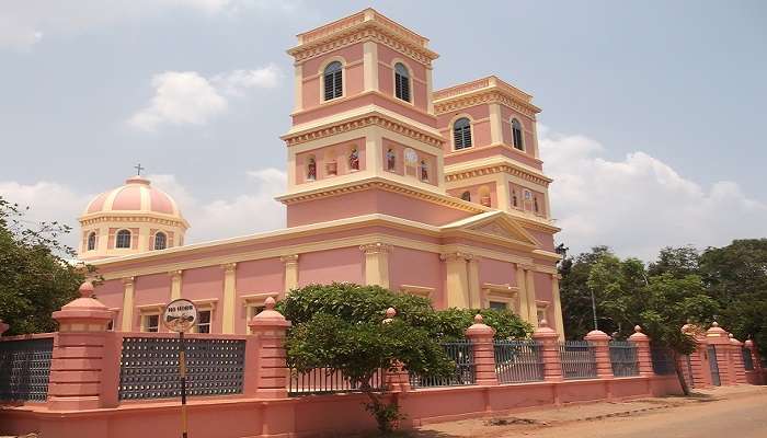 visiting churches is among the top things to do in Pondicherry