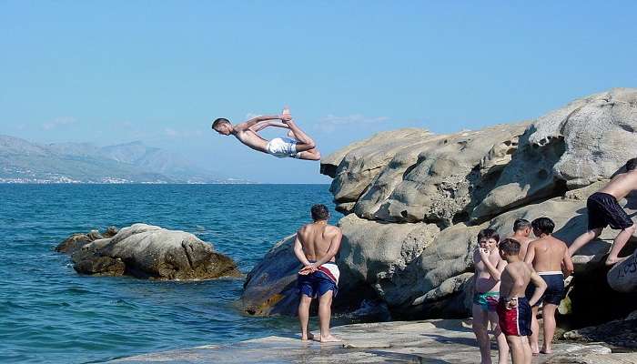 Cliff Jumping